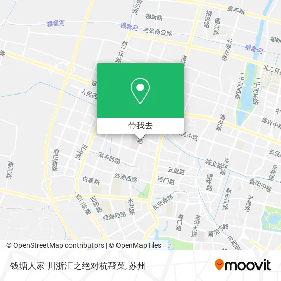 钱塘人家 川浙汇之绝对杭帮菜地图