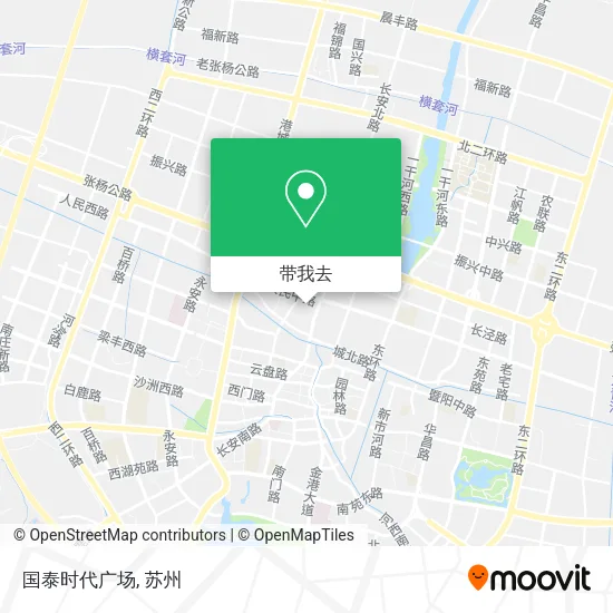 国泰时代广场地图