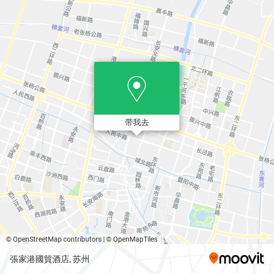 張家港國貿酒店地图