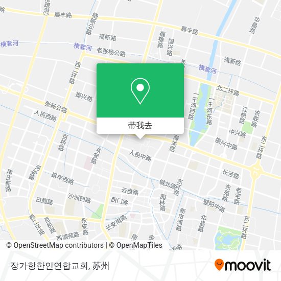 장가항한인연합교회地图
