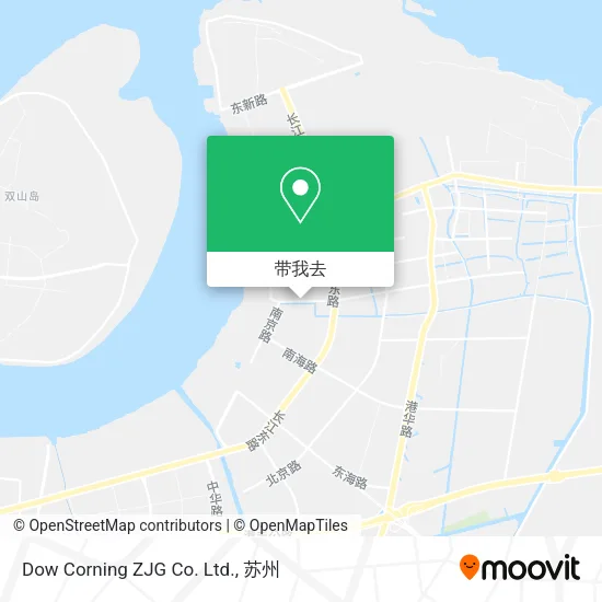 Dow Corning ZJG Co. Ltd.地图