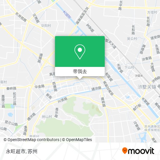 永旺超市地图