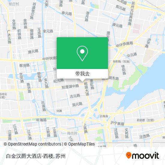 白金汉爵大酒店-西楼地图