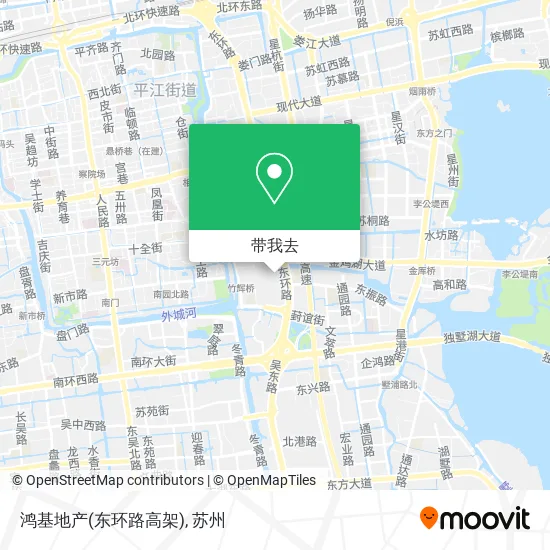 鸿基地产(东环路高架)地图