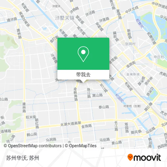 苏州华沃地图