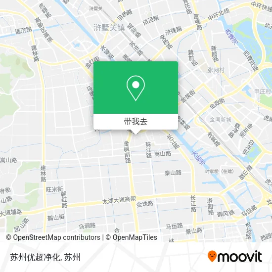 苏州优超净化地图