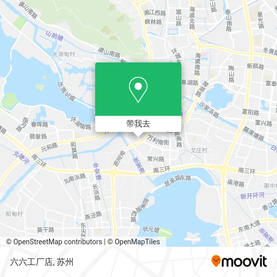 六六工厂店地图