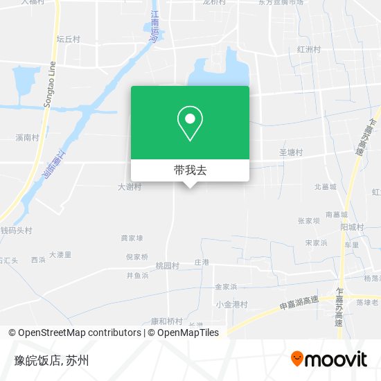 豫皖饭店地图