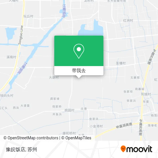 豫皖饭店地图