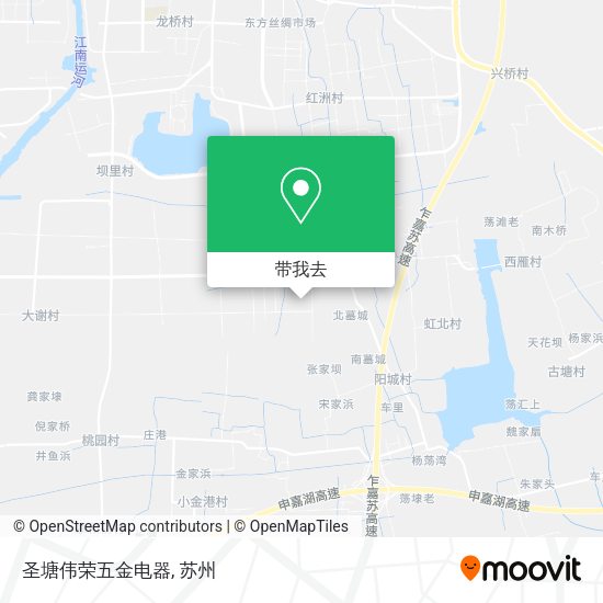 圣塘伟荣五金电器地图