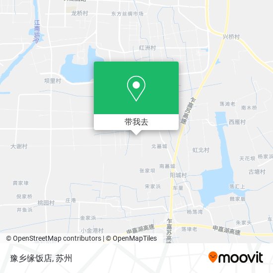 豫乡缘饭店地图