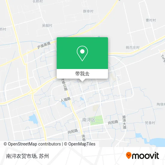 南浔农贸市场地图