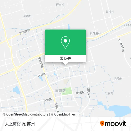 大上海浴场地图