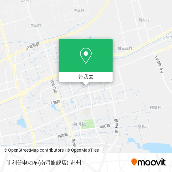 菲利普电动车(南浔旗舰店)地图