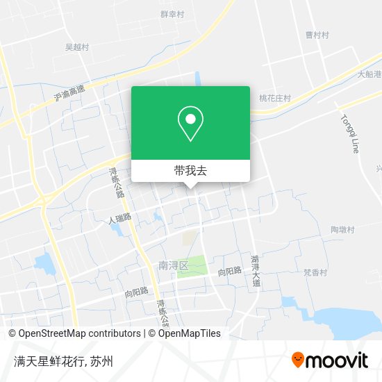 满天星鲜花行地图