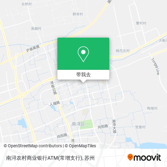 南浔农村商业银行ATM(常增支行)地图