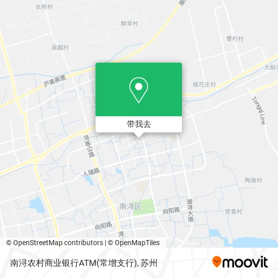 南浔农村商业银行ATM(常增支行)地图