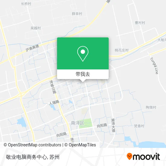 敬业电脑商务中心地图