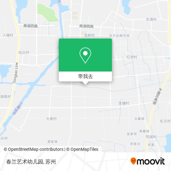春兰艺术幼儿园地图
