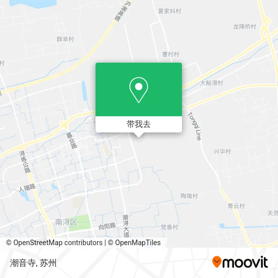 潮音寺地图