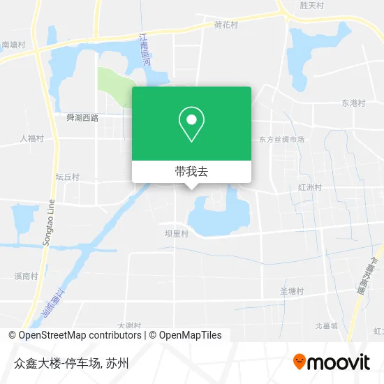 众鑫大楼-停车场地图