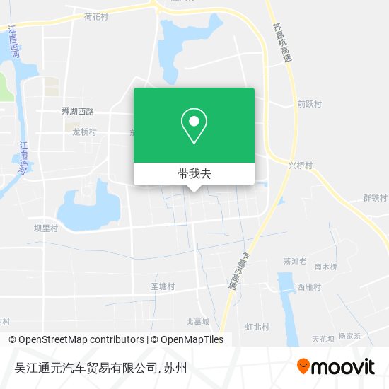 吴江通元汽车贸易有限公司地图