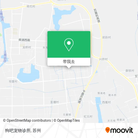 狗吧宠物诊所地图