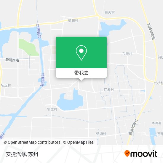 安捷汽修地图