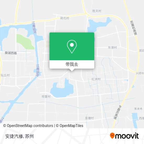 安捷汽修地图