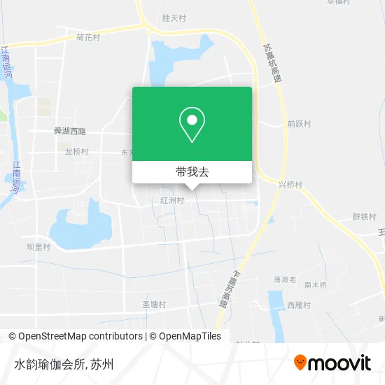 水韵瑜伽会所地图