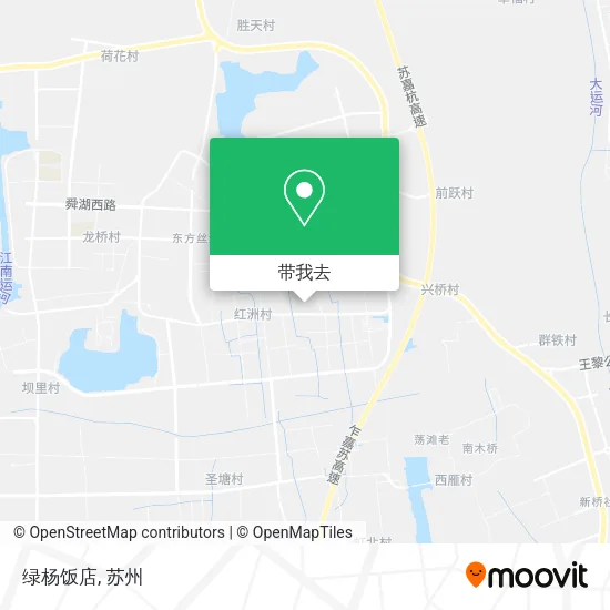绿杨饭店地图
