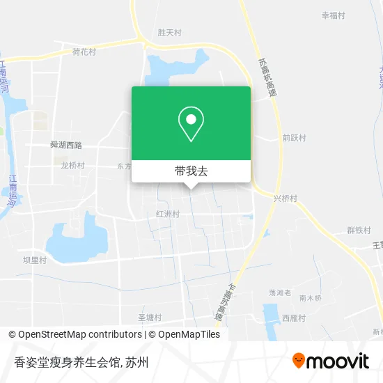 香姿堂瘦身养生会馆地图