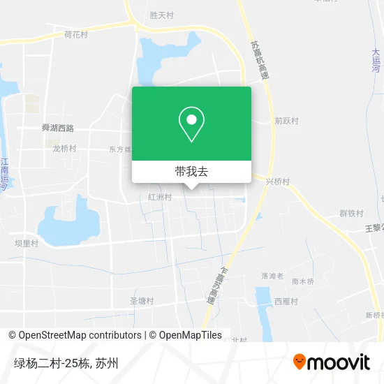 绿杨二村-25栋地图