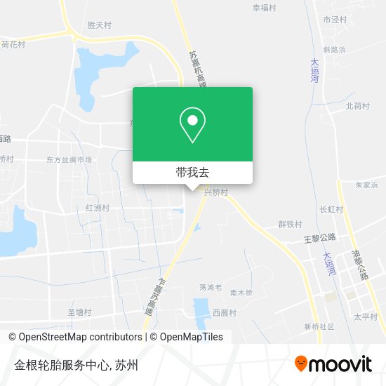 金根轮胎服务中心地图