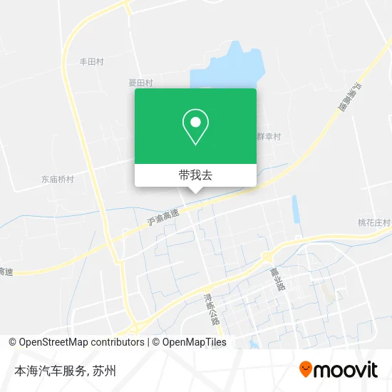 本海汽车服务地图