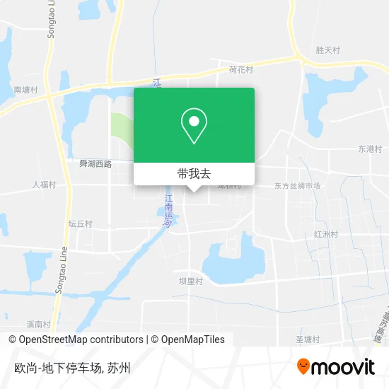 欧尚-地下停车场地图