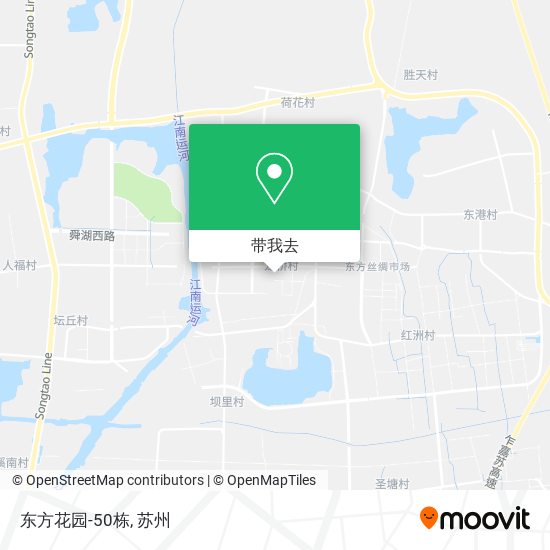 东方花园-50栋地图