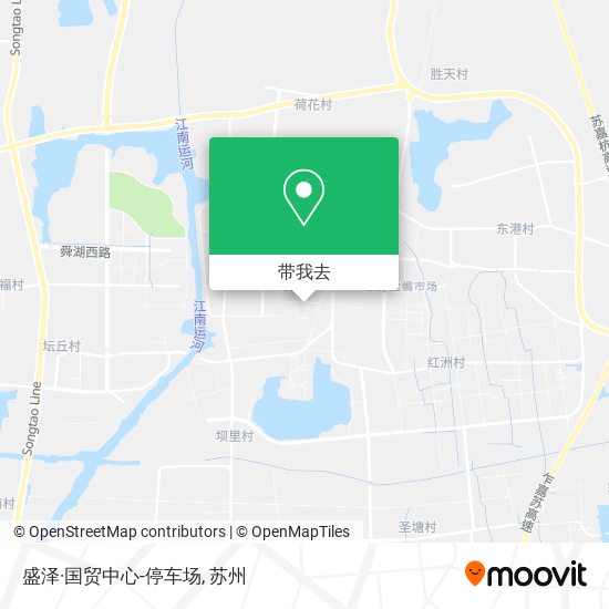 盛泽·国贸中心-停车场地图