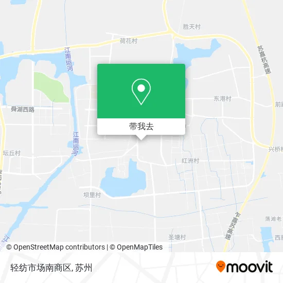 轻纺市场南商区地图