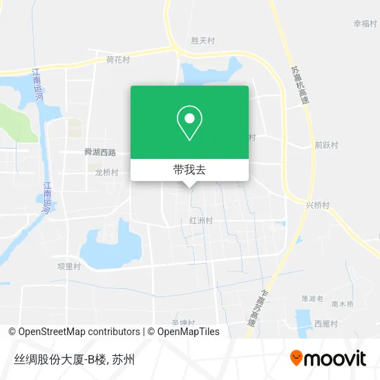 丝绸股份大厦-B楼地图