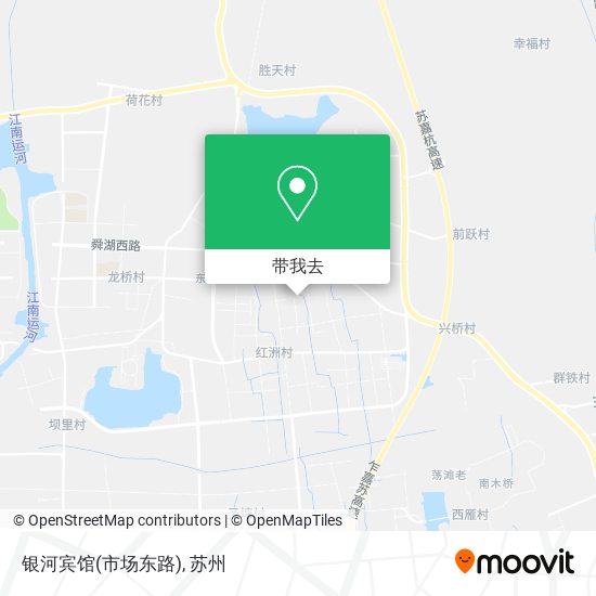 银河宾馆(市场东路)地图