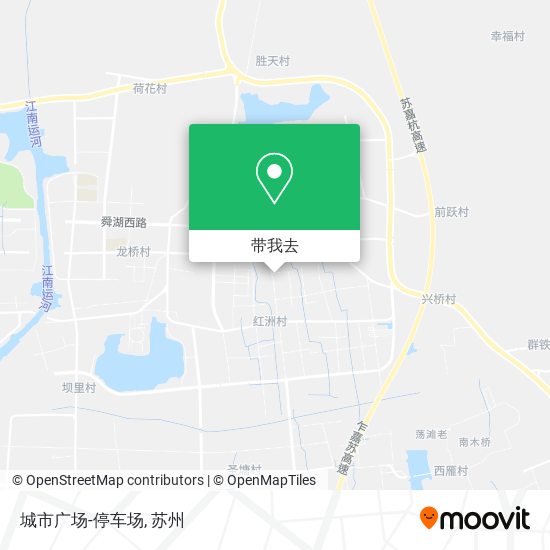 城市广场-停车场地图
