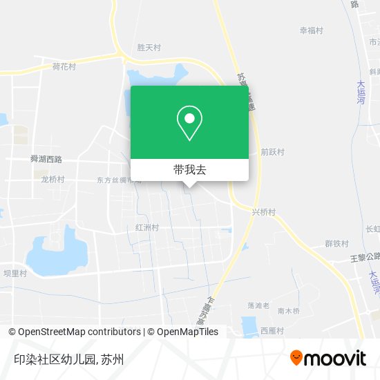 印染社区幼儿园地图