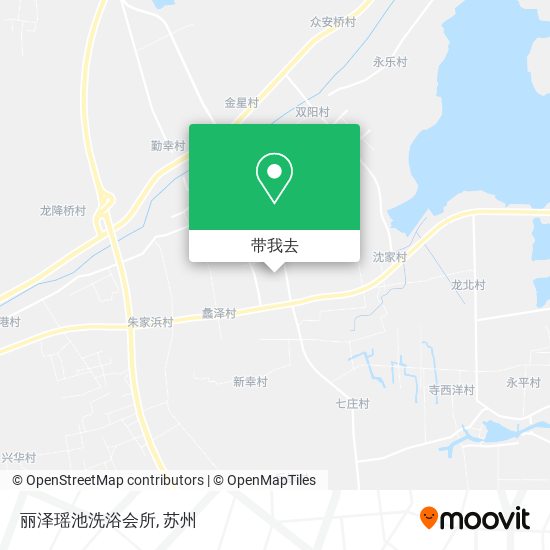 丽泽瑶池洗浴会所地图
