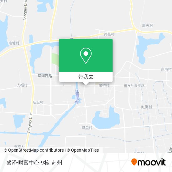 盛泽·财富中心-9栋地图