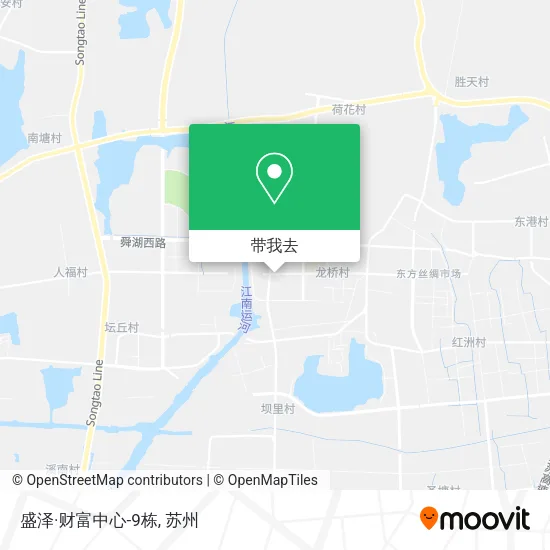 盛泽·财富中心-9栋地图