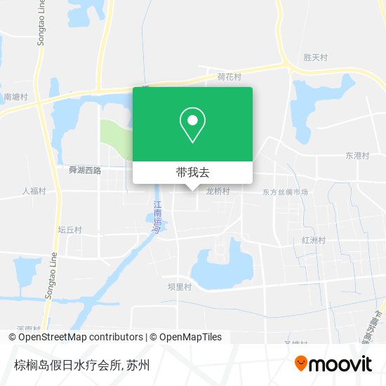 棕榈岛假日水疗会所地图