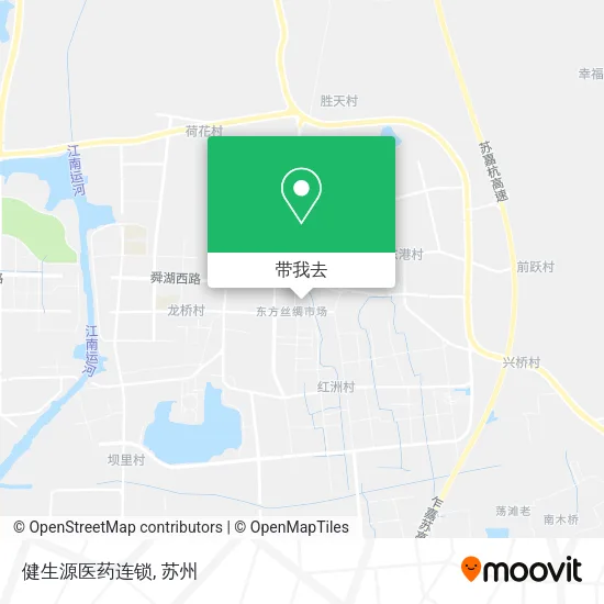 健生源医药连锁地图