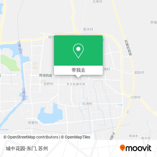 城中花园-东门地图