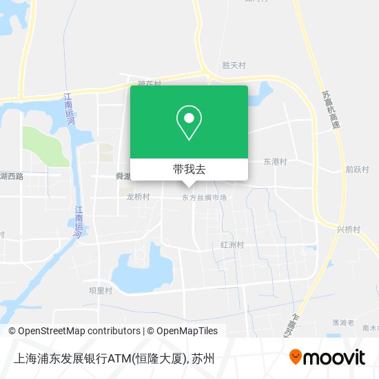 上海浦东发展银行ATM(恒隆大厦)地图